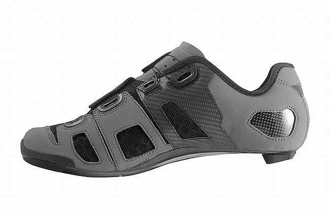 Lake CX242-X Wide Road Shoe Matte Grey/Black