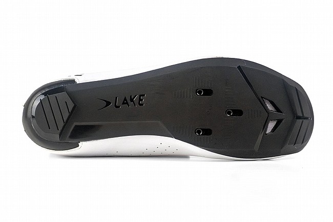 Lake CX178-X Wide Road Shoe White/Black
