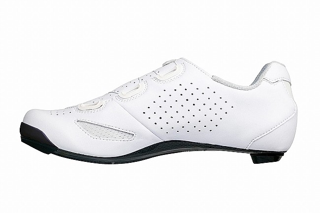 Lake CX239-X Wide Road Shoe White/White Clarino