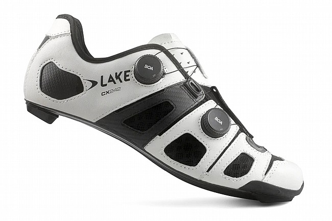 Lake CX242 Road Shoe White/Black