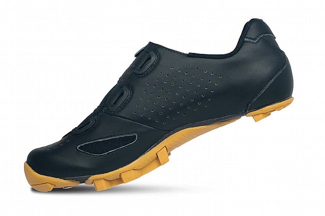 Lake MX239-X Wide Gravel Shoe   Black/Gold