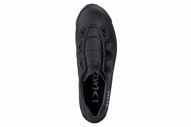 Lake Mens CX400 Road Cycling Shoe  Black/White