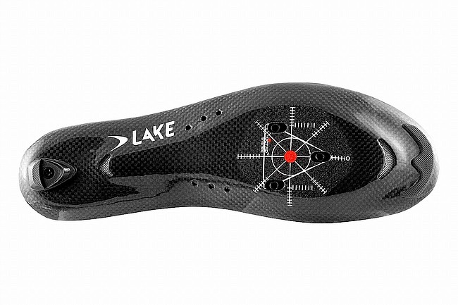 Lake Mens CX302-X Wide Cycling Shoe Classic Black/Black