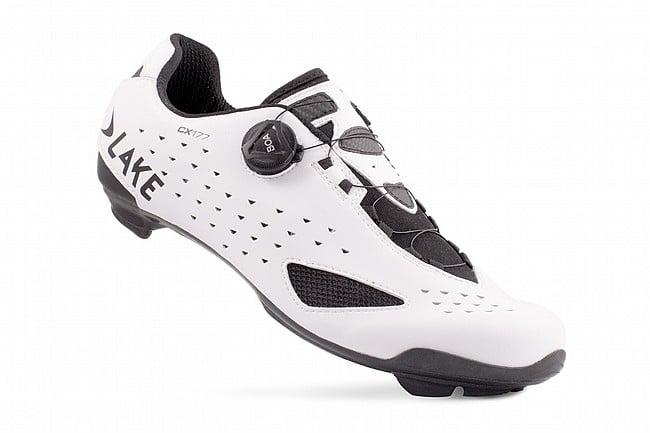 Lake CX177 Road Shoe White / Black