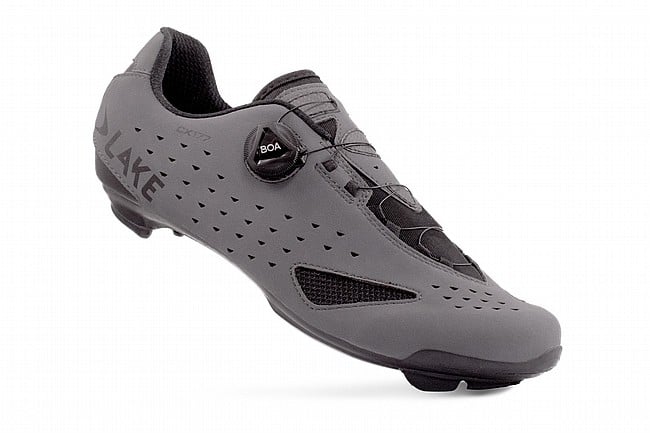 Lake CX177 Road Shoe Matte Grey / Black