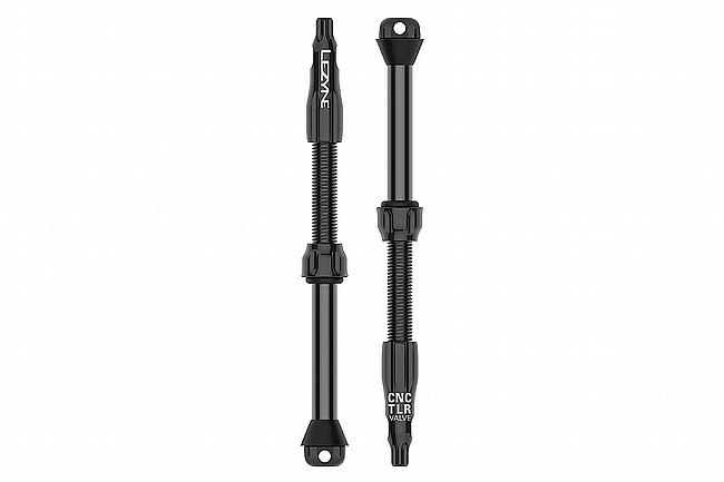 Lezyne CNC TLR Valve Pro Valves 80mm - Black