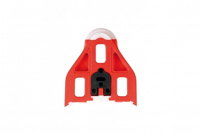 Look Delta Bi-Material Replacement Cleats Red - 9 degree Float