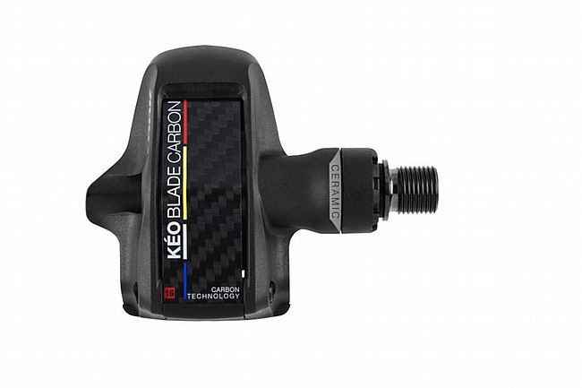 Look KEO Blade Carbon Ceramic Ti Pedals Ti Axle - Black