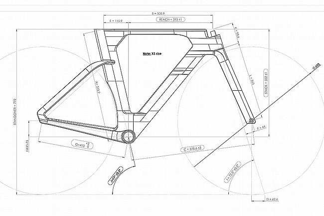 Look 796 Monoblade RS Frameset 