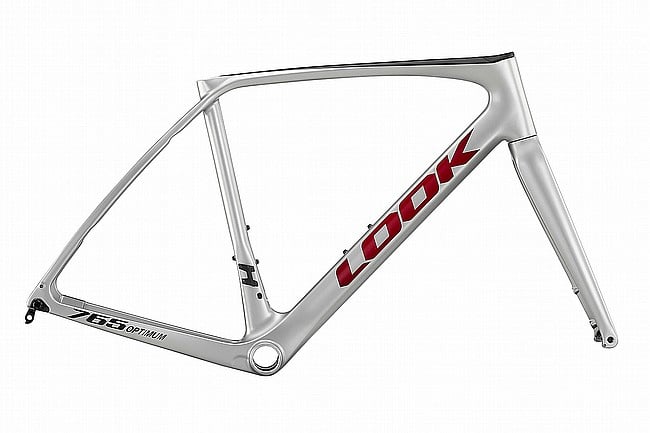 Look 765 Optimum Frameset Satin Silver/Metallic Red