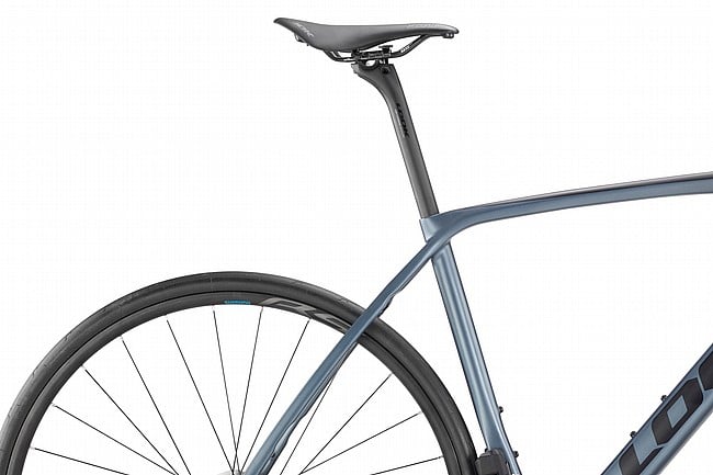 Look 2025 765 Optimum 105 Di2 Bike Grey Blue Satin