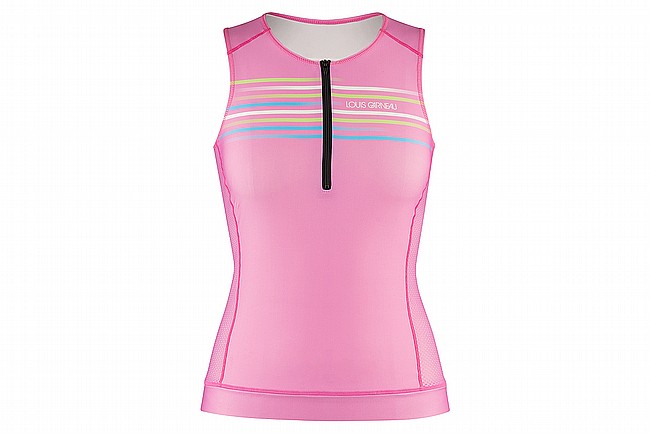 Louis Garneau Womens Sprint PRT Tri Sleeveless Jersey Fushia Pink