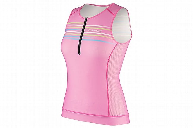 Louis Garneau Womens Sprint PRT Tri Sleeveless Jersey Fushia Pink