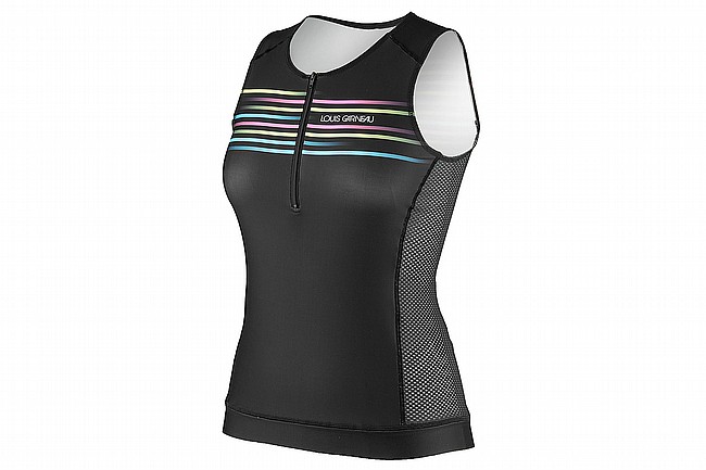 Louis Garneau Womens Sprint PRT Tri Sleeveless Jersey Black