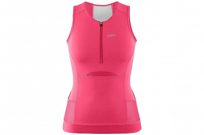 Louis Garneau Womens Sprint Tri Sleeveless Jersey Pink Pop