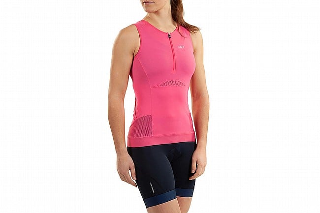 Louis Garneau Womens Sprint Tri Sleeveless Jersey Pink Pop