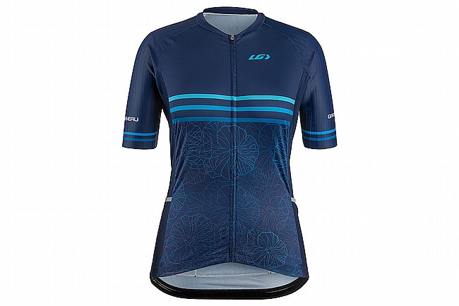 Louis Garneau Womens District 2 Jersey Blue Hawaii