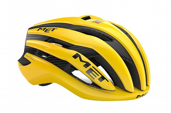 MET Trenta 3k Carbon Mips Helmet Jaune Ltd Edition