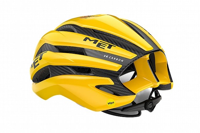 MET Trenta 3k Carbon Mips Helmet Jaune Ltd Edition