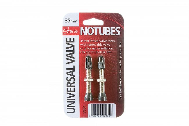 Stans NoTubes Universal 35mm Tubeless MTB Valve Stems 