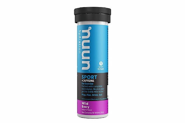 Nuun SPORT+ Caffeine Hydration (10 Tablets) Wild Berry