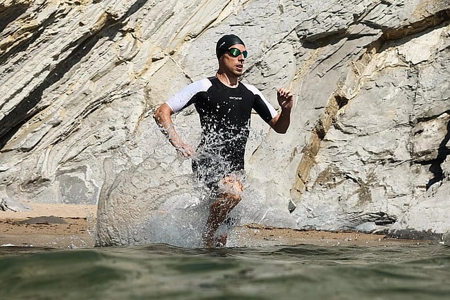 Orca Mens Apex Dream Kona Tri Suit Black White