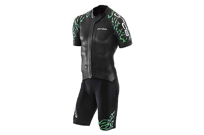 Orca Mens RS1 One Piece SwimRun Suit (2021) Black/Green