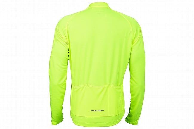 Pearl Izumi Mens Quest LS Jersey Screaming Yellow