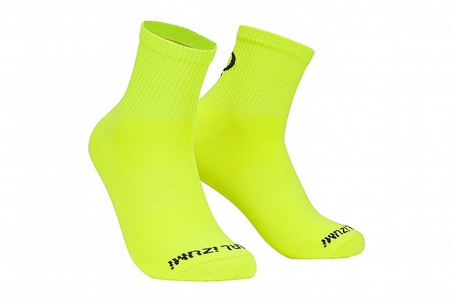 Pearl Izumi Mens Transfer 4-inch Sock Screaming Yellow