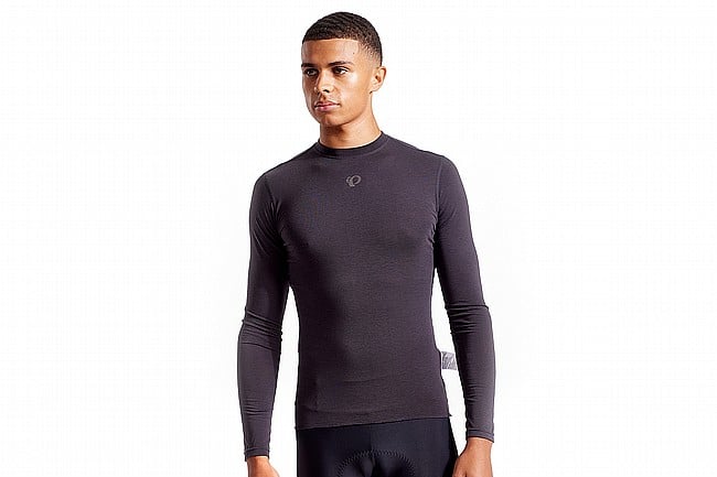 Pearl Izumi Mens Transfer Wool LS Cycling Baselayer Phantom