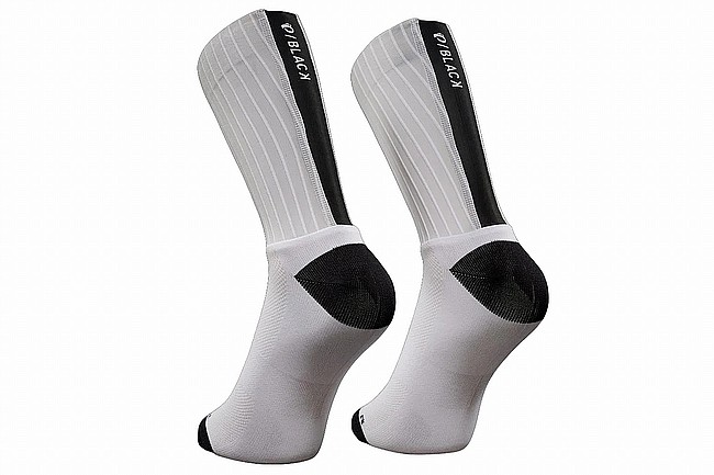 Pearl Izumi PI/Black Woven Aero Sock White