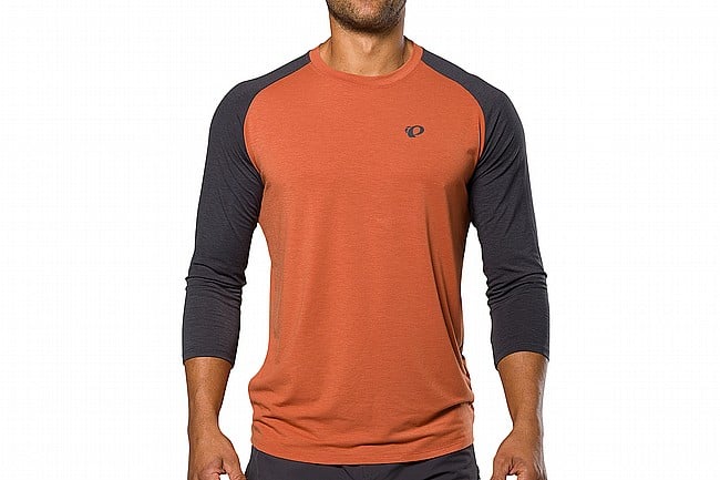 Pearl Izumi Mens Canyon Merino 3/4 Jersey Clay/Phantom