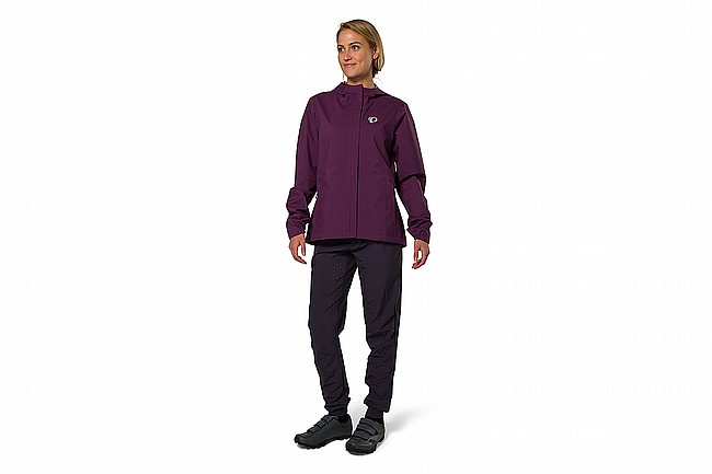 Pearl Izumi Womens Canyon 2.5L Rain Jacket Dark Violet