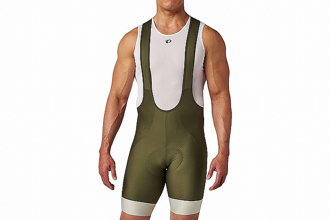 Pearl Izumi Mens Attack Bib Short  Olive Night/Lint