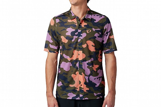 Pearl Izumi Mens Canyon Tech Snap Pinyon Disrupt Camo