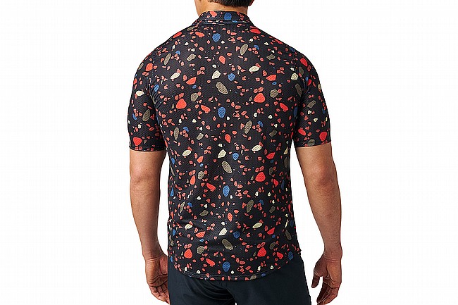 Pearl Izumi Mens Canyon Tech Snap Black Multi Terrazzo