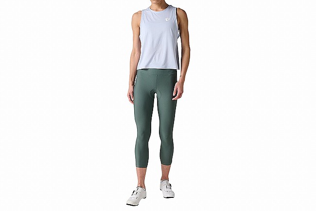 Pearl Izumi Womens Sugar 21in Cycling Crop Tight Balsam Green