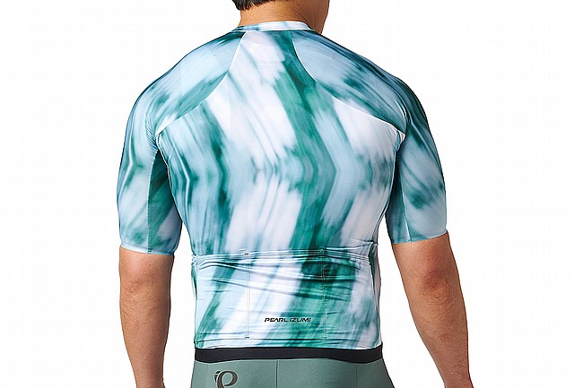 Pearl Izumi Mens PRO SS Jersey  Balsam Green Photoblur