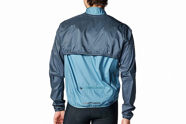 Pearl Izumi Mens Quest Convertable Wind Jacket Aegean Blue/Dark Slate