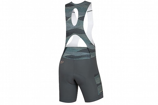 Pearl Izumi Womens Expedition Bib Short  Urban Sage Encore