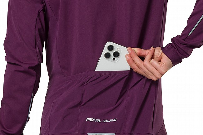 Pearl Izumi Womens Attack Hybrid Jacket Dark Violet