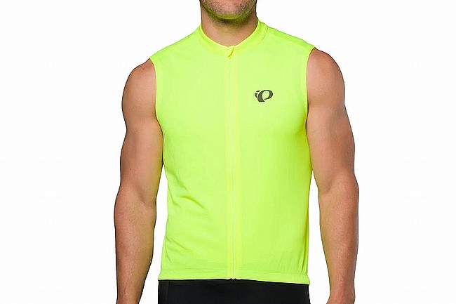 Pearl Izumi Mens Quest Sleeveless Jersey Screaming Yellow
