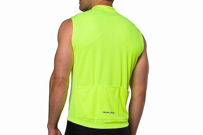 Pearl Izumi Mens Quest Sleeveless Jersey Screaming Yellow