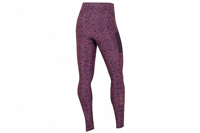 Pearl Izumi Womens Sugar Thermal Cycling Tight Nightshade/Thistle Damask