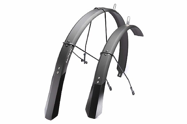 Portland Design Works Full Metal 700c Fenders Black w/ Black Stays