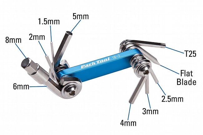 Park Tool IB-2 I-Beam Mini Multitool 