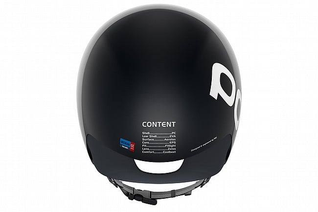 POC Cerebel Time Trial Helmet Uranium Black Matt