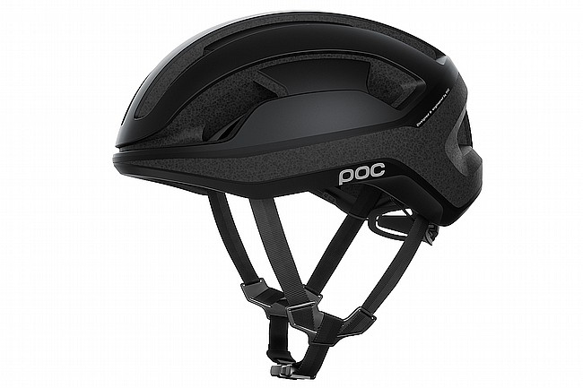 POC Omne Lite Road Helmet Uranium Black Matt