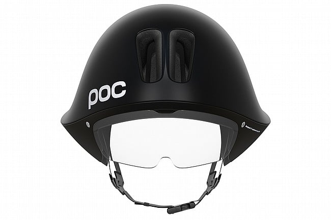 POC Tempor Time Trial Helmet Uranium Black