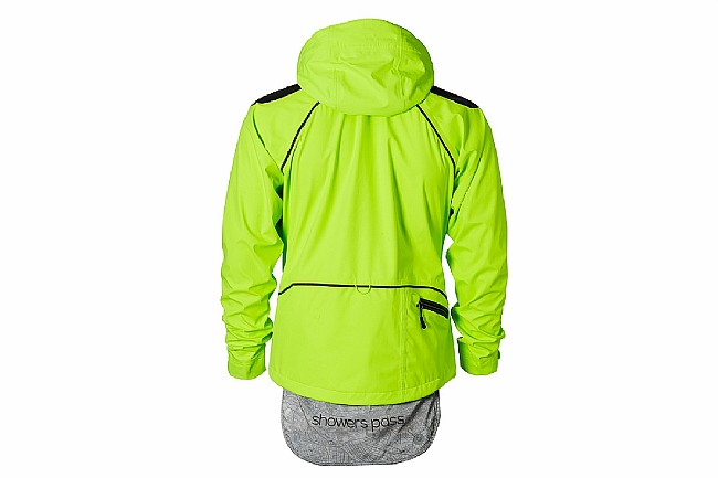 Showers Pass Mens Refuge Rain Jacket Neon Green